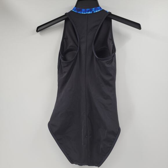 Aqua green one piece swimsuit size S - Picture 2 of 4